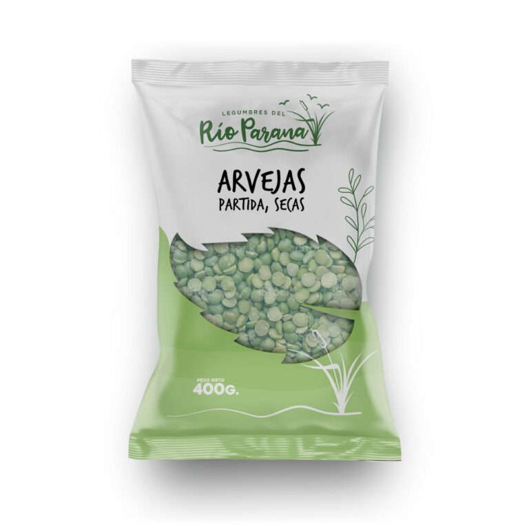 Arvejas partidas secas